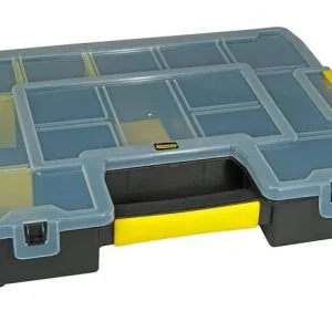 Valigetta organizer impilabile 14 scomparti STANLEY SortMaster r r r STOCCAGGIO Martelli e attrezzi angolari o flessometri riposti insieme alla minuteria negli altri scomparti vicini r INNOVATIVO chiavistelli di bloccaggio e carrello fino a 3 contemporaneamente; creazione della linea organizer SortMaster r COPERCHIO CON CHIUSURA evita che gli scomparti si mescolino durante il trasporto r r r
Specifiche r r r Capacità di peso 4 Kg r Larghezza del prodotto 37.5 cm r Altezza prodotto 6.7 cm r Profondità 29 cm r Scomparti 14 r Cerniera in plastica r Capacità 5.43 l r Chiudibile No r Peso del prodotto 0.7 Kg r r
", "sku" "09791565", "brand" { "@type" "Thing", "name" "STANLEY" }, "offers" { "@type" "Offer", "priceCurrency" "EUR", "price" "9.85", "itemCondition" "http //schema.org/NewCondition", "availability" "http //schema.org/InStock", "url" "https //www.toolshopitalia.it/shop/valigie-e-porta-attrezzi/valigetta-organizer-impilabile-14-scomparti-stanley-sortmaster", "seller" { "@type" "Organization", "name" "ToolShop Italia - Ferramenta Online" } }
} Beperkte Voorraad
