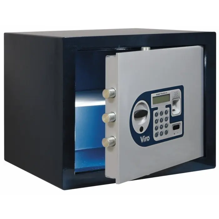 Cassaforte a mobile Viro RAM-T2 ad impronte digitali e combinazione a tastiera Snelle Levering