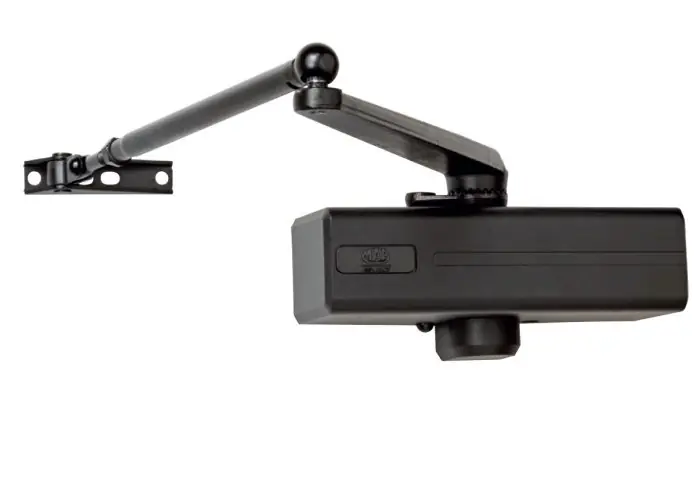 Seizoensaanbieding Chiudiporta MAB 564 PLUS con braccio standard + fermo r r r Finiture disponibili Argento EV1, Bronzo RAL7008, Nero RAL9004, Bianco RAL9016 r Chiudiporta aerodinamico multiforza EN 2-5 r Per anta singola destra /sinistra con larghezze da 850 /1250 mm r Fermaporta regolabile integrato 70°-140°, termostatico r Nuovo carter di finitura in ABS ad alta resistenza. r Forza di chiusura variabile EN2 con braccio a slitta. r Velocità di chiusura 180° - 10° circa, regolabile con valvola termostatica non critica. r Unico corpo in ghisa per tutte le forze. r Fermaporta integrato di facile e precisa regolazione. r L’angolo di scatto è facilmente modulabile da un braccio a doppio tenditore fino alla sua eliminazione completa (chiusura dolce). r La possibilità di scatto potente anche da angolo ridotto a pochi gradi, garantisce la chiusura anche in caso di serrature con scrocchi particolarmente duri. r r r r
", "sku" "09738461", "brand" { "@type" "Thing", "name" "ASSA ABLOY" }, "aggregateRating" { "@type" "AggregateRating", "ratingValue" "5.00", "reviewCount" "4" }, "offers" { "@type" "Offer", "priceCurrency" "EUR", "price" "72.45", "itemCondition" "http //schema.org/NewCondition", "availability" "http //schema.org/InStock", "url" "https //www.toolshopitalia.it/shop/chiudiporta-e-chiudicancello/chiudiporta-mab-564-plus-braccio-standard-fermo-colore-nero-ral9005", "seller" { "@type" "Organization", "name" "ToolShop Italia - Ferramenta Online" } }
}