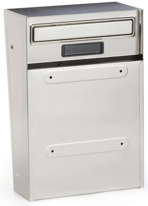 Cassetta postale bifacciale acciaio inox per recinzioni Silmec 10-014 formato rivista r r r Cassetta postale bifacciale singola per recinzioni formato rivista ha grandi dimensioni per accogliere una quantità maggiore di corrispondenza. r Studiata per essere installata sulla recinzione, permette un inserimento postale dal lato esterno della proprietà privata e un comodo ritiro dall’interno, senza dover uscire dal proprio cancello. r La feritoia è protetta da una portina oscillante per proteggere il contenuto dagli agenti atmosferici. r r r
Caratteristiche r r r dimensioni 250 x 365 x 90 /130 mm r bifacciale con impostazione da un lato e porta di ritiro dall’altro r apertura imbuca lettere di dimensioni 215x30 mm protetta da portina oscillante. r Dotata di portanome nella parte anteriore, mentre nella parte posteriore sono presenti spioncino e portanome. r r r r r r
", "sku" "00153317", "brand" { "@type" "Thing", "name" "SILMEC" }, "aggregateRating" { "@type" "AggregateRating", "ratingValue" "4.71", "reviewCount" "7" }, "offers" { "@type" "Offer", "priceCurrency" "EUR", "price" "69.10", "itemCondition" "http //schema.org/NewCondition", "availability" "http //schema.org/OutOfStock", "url" "https //www.toolshopitalia.it/shop/cassette-postali/cassetta-postale-bifacciale-acciaio-inox-per-recinzioni-silmec-10-014", "seller" { "@type" "Organization", "name" "ToolShop Italia - Ferramenta Online" } }
} Tijdelijk Beschikbaar