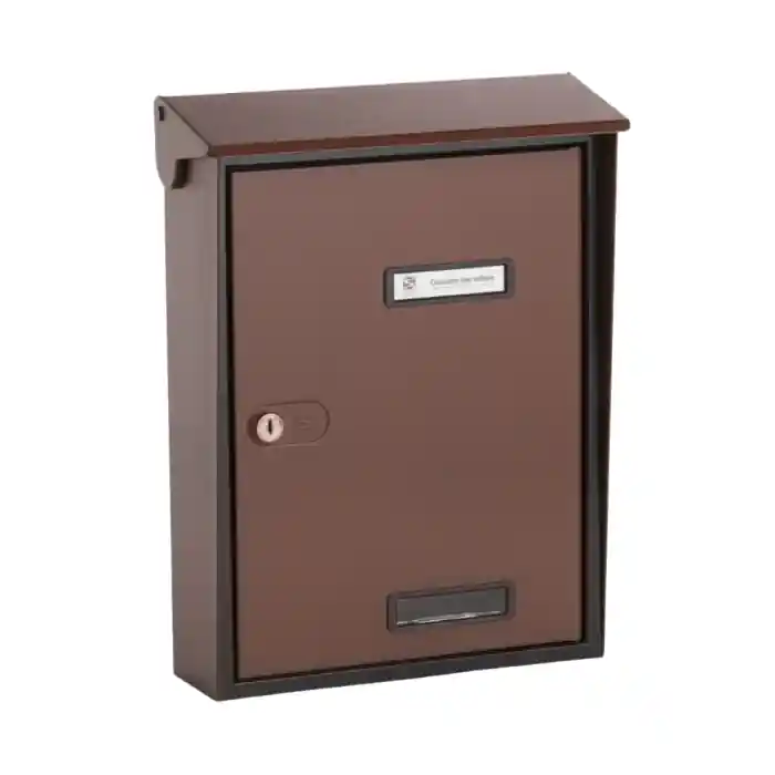 Op = Op Cassetta postale S90 Silmec 10-215.69 per esterno verniciata ruggine