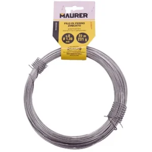 Filo di ferro zincato in rotolo da 22m gr 231 ø mm 1,3 Koop Online