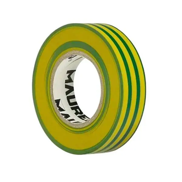 Nastro isolante multiuso in PVC MAURER 15 mm x 10m giallo/verde Korting