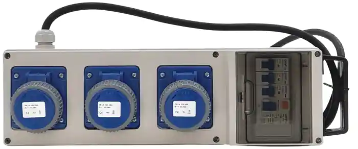 Veilige Betaling Quadro elettrico di distribuzione a 3 prese industriale ACS monofase IP67 r r r 3 prese 2P+T 16A 250V 6H blu r 1 spina 2P+T 16A 250V 6H blu r 1 interruttore magnetotermico 1P+N 16A r 1 interruttore differenziale 2P 25A 0,03A r 1,5 mt. cavo H07RN-F 3x2,5 r Dimensioni mm 125x490 r r
", "sku" "09663428", "brand" { "@type" "Thing", "name" "ROBER" }, "offers" { "@type" "Offer", "priceCurrency" "EUR", "price" "181.50", "itemCondition" "http //schema.org/NewCondition", "availability" "http //schema.org/InStock", "url" "https //www.toolshopitalia.it/shop/elettricita-elettronica/quadro-elettrico-di-distribuzione-3-prese-industriale-ip67-250v-16a", "seller" { "@type" "Organization", "name" "ToolShop Italia - Ferramenta Online" } }
}