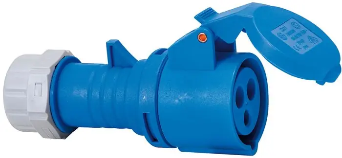 Presa elettrica connettore 3 poli CEE 230V/16A IP44 Uitverkoop