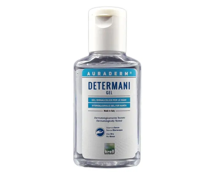 Detergente gel igienizzante mani tascabile Kroll Auraderm 80 ml r r r Gel Idroalcolico per le mani - con azione antimicrobica r Determani Gel Igienizzante Mani deterge ed igienizza velocemente le mani dando una sensazione di benessere immediata sulla pelle. r Si utilizza senz’acqua, non unge, non appiccica la pelle, rimuove odori sgradevoli, ideale sia per uso domestico che professionale. r Può essere utilizzato ogni qualvolta si necessita di un’igiene profonda e sicura, o come semplice precauzione, per sé e gli altri. r Compatibilità cutanea dermatologicamente testata. r r r
Modalità D’uso r r r applicare il prodotto sulle mani e strofinare fino a completa asciugatura della pelle. r r r
Avvertenze applicare su cute integra, evitare il contatto con gli occhi, tenere lontano dalla portata dei bambini. r r
Ingredienti r r r Alcohol Denaturato, Acqua, PEG /PPG- 18 /18 Dimethicone, Propylene Glycol, Acrylates /C10-30 Alkyl r Acrylate Crosspolymer, Citrus Limon Fruit Oil, PEG-75 Lanolin, Aminomethyl Propanol, Citrus Nobilis Peel Oil, Citrus Sinensis Peel Oil Expressed, Limonene, Citral. r r r
", "sku" "09622562", "brand" { "@type" "Thing", "name" "KROLL" }, "offers" { "@type" "Offer", "priceCurrency" "EUR", "price" "2.40", "itemCondition" "http //schema.org/NewCondition", "availability" "http //schema.org/InStock", "url" "https //www.toolshopitalia.it/shop/detergenti-igienizzanti/detergente-gel-igienizzante-mani-kroll-auraderm-80ml", "seller" { "@type" "Organization", "name" "ToolShop Italia - Ferramenta Online" } }
} Seizoensaanbieding