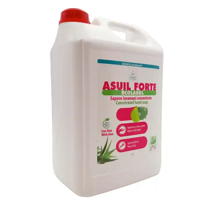 Detergente sapone lavamani concentrato Kroll Asuil Forte Ecolabel 5 litri Gratis Retour