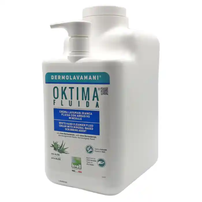 Crema lavamani Kroll Oktima Fluida con microgranuli 5 litri Express Levering
