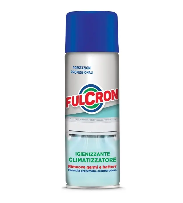 Speciale Aanbieding Igienizzante spray per climatizzatore Fulcron 400ml r r r Rimuove germi e batteri*. Formula profumata, cattura odori. r La sua speciale formulazione a base di alcol è in grado di rimuovere germi e batteri*, neutralizzare e prevenire cattive esalazioni che generalmente si sviluppano all’interno delle unità di trattamento e condizionamento dell’aria come l’odore di muffa, acqua stagnante, fumo ecc. Ideale per igienizzare unità interne di climatizzatori in configurazione a parete, consolle, cassetta, canalizzati e portatili sia in ambienti domestici che professionali. r La sua fragranza è stata studiata con effetto long lasting per mantenere gradevole e profumato l’ambiente il più a lungo possibile. r Necessario in estate e consigliato in inverno quando gli impianti sono impostati in modalità pompa di calore. r Idoneo nei piani HACCP. r Consigliato ogni 7 /10 giorni o al bisogno. r r r
*Con azione meccanica, non è un disinfettante r r
Impiego r r r Studiato per impianti fissi e portatili in ambiente sia domestico sia professionale, come fan coils, griglie di areazione, filtri, scambiatori di calore, batterie lamellari, pacchi alettati, unità di ventilazione, unità di recupero di calore, sistemi VMC, condotte aerauliche. r Necessario in estate e consigliato in inverno, quando gli impianti sono impostati in modalità pompa di calore. r r r
USO r r r Agitare bene prima dell’uso. r Aprire eventuali vani di accesso, rimuovere i filtri ed erogare abbondantemente il prodotto su tutta la superficie dello scambiato di calore ad una distanza da 15-20cm. r Passare un panno e lasciare asciugare. r Erogare il prodotto anche sui filtri previa pulizia profonda. r Rimontare tutti i componenti e chiudere eventuali vani di accesso. r Azionare la ventola alla massima potenza per cinque minuti areando contemporaneamente il locale. r Si consiglia l’uso ogni 7 /10 giorni oppure al bisogno. r Per un risultato ottimale, prima dell’utilizzo è consigliato un trattamento di pulizia con Fulcron Pulitore Climatizzatore. r r r
AVVERTENZE r r r Non applicare su superfici calde. r Non usare su apparecchi in tensione. r r
", "sku" "09774520", "brand" { "@type" "Thing", "name" "AREXONS" }, "offers" { "@type" "Offer", "priceCurrency" "EUR", "price" "6.20", "itemCondition" "http //schema.org/NewCondition", "availability" "http //schema.org/InStock", "url" "https //www.toolshopitalia.it/shop/detergenti-igienizzanti/igienizzante-spray-per-climatizzatori-fulcron-400ml", "seller" { "@type" "Organization", "name" "ToolShop Italia - Ferramenta Online" } }
}
