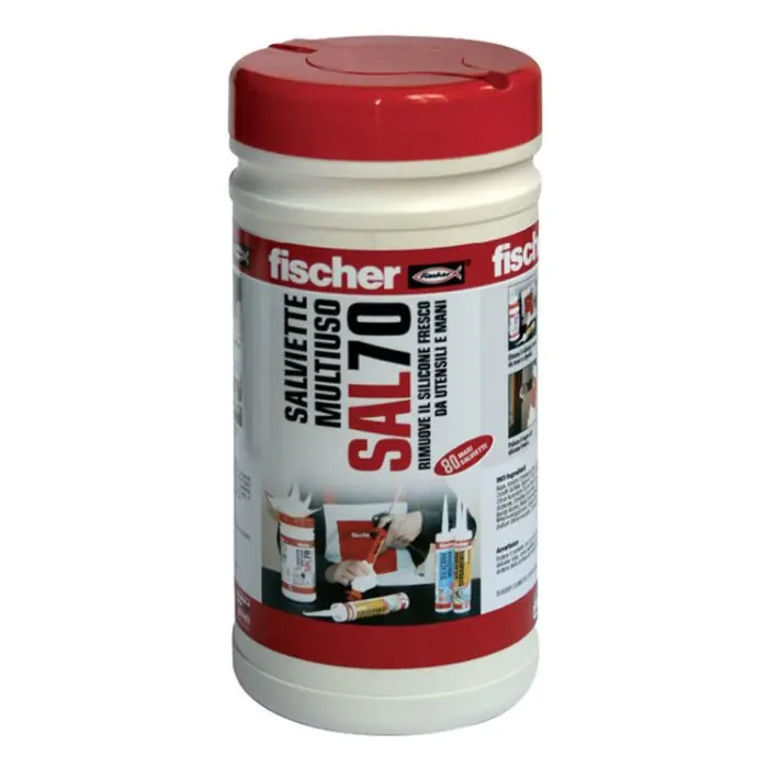 Bestel Nu Salviette detergenti multiuso Fischer SAL 70 (80 pezzi)