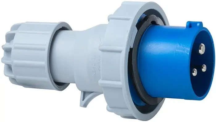 Spina connettore 3 poli CEE 230V/16A IP67 Flitsaanbieding