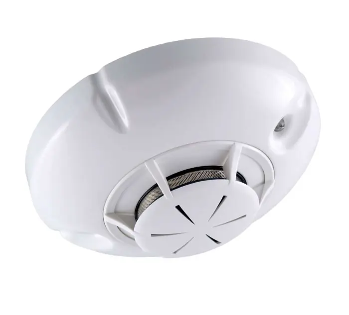 Laatste Versie Rivelatore combinato fumo /calore OPERA 05203A r r r Scatola in ABS di colore bianco r Dimensioni mm 100 diametro x 52 altezza r Alimentazione 24 Vdc (10 – 30 Vdc) r Assorbimento a riposo 120 microA a 24 Vdc / in allarme 25 mA r Temperatura di funzionamento - 20 a + 70°C r Tecnologia di funzionamento ottico e termico r Rivelatore supplementare completo di base per il fissaggio a soffitto, r collegabile all’articolo 52002 r Conformità EN54-5 e EN54-7 r r r
Impiego questo rivelatore combinato ottico e termico attiva la condizione di allarme nel caso del rilevamento di fumo o di calore r
A richiesta base a relè per applicazioni ad altri sistemi r
", "sku" "00523332", "brand" { "@type" "Thing", "name" "OPERA Access" }, "offers" { "@type" "Offer", "priceCurrency" "EUR", "price" "79.75", "itemCondition" "http //schema.org/NewCondition", "availability" "http //schema.org/InStock", "url" "https //www.toolshopitalia.it/shop/elettricita-elettronica/rivelatore-di-fumo-e-calore-opera-05203a", "seller" { "@type" "Organization", "name" "ToolShop Italia - Ferramenta Online" } }
}