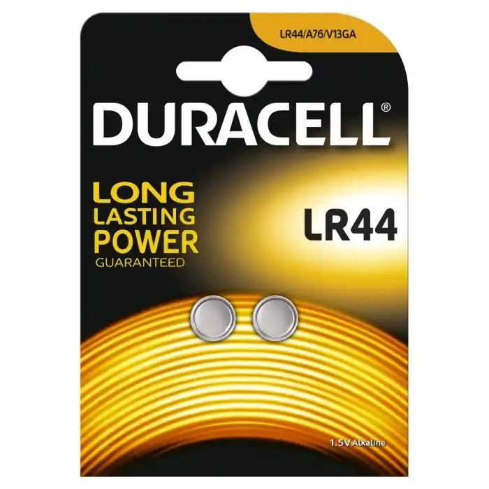 Batterie a bottone ALCALINE DURACELL LR44 (blister 2 pezzi) r r
IL DESIGN DELLA CONFEZIONE POTREBBE VARIARE r r r Le durature batterie Specialistiche LR44 alcaline Duracell sono una soluzione affidabile per i tuoi dispositivi medici (glucometri, cardiofrequenziometri), dispositivi di sicurezza (lettori di carte di credito) ed altri dispositivi elettronici (orologi, radiosveglie, pedometri e molti altri). r La Tecnologia Duralock preserva l’energia della batteria fino a 5 anni in stoccaggio. r r
", "sku" "09687172", "brand" { "@type" "Thing", "name" "DURACELL" }, "offers" { "@type" "Offer", "priceCurrency" "EUR", "price" "1.77", "itemCondition" "http //schema.org/NewCondition", "availability" "http //schema.org/InStock", "url" "https //www.toolshopitalia.it/shop/pile-batterie/batterie-a-bottone-duracell-lr44-alcaline-2-pezzi", "seller" { "@type" "Organization", "name" "ToolShop Italia - Ferramenta Online" } }
} Speciale Aanbieding