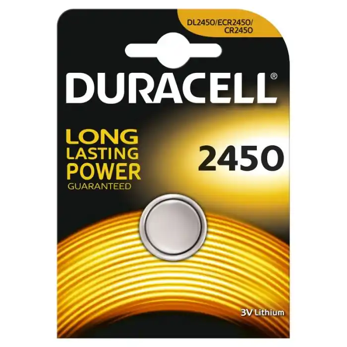 Betaalbaar Batteria a bottone Duracell DL2450 al litio (blister 1 pezzo) r r
IL DESIGN DELLA CONFEZIONE POTREBBE VARIARE r r r Le batterie Specialistiche a Bottone 2450 al Litio sono batterie di cui ti puoi fidare. r Affidabili e di lunga durata, sono comunemente usate per alimentare dispositivi medici (glucometri, cardiofrequenziometri), dispositivi di sicurezza (lettori di carte di credito) ed altri dispositivi elettronici (orologi, radiosveglie, pedometri e molti altri). r La Tecnologia Duralock preserva l’energia della batteria fino a 10 anni in stoccaggio. r r
", "sku" "09734845", "brand" { "@type" "Thing", "name" "DURACELL" }, "offers" { "@type" "Offer", "priceCurrency" "EUR", "price" "3.05", "itemCondition" "http //schema.org/NewCondition", "availability" "http //schema.org/InStock", "url" "https //www.toolshopitalia.it/shop/pile-batterie/batteria-a-bottone-duracell-dl2450-al-litio", "seller" { "@type" "Organization", "name" "ToolShop Italia - Ferramenta Online" } }
}