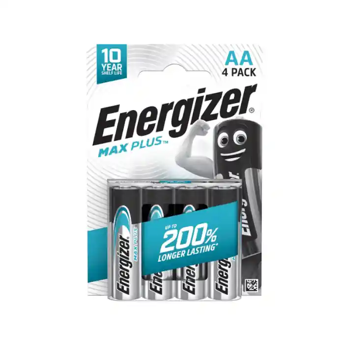 ENERGIZER MAX PLUS AA 4 batterie Stilo LR6 alcaline 1,5V Voordeelprijs