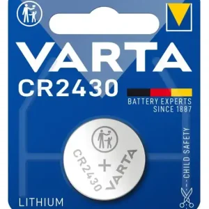 Bestel Nu Batteria a bottone 3V Varta CR2430 Lithium r r r Confezione blister 1 pezzo. r Tipo di batteria adatta per un‘ampia gamma di telecomandi, lettori di libri, attrezzature per il fitness, dispositivi medici, macchine fotografiche, orologi, calcolatrici elettroniche e molto altro. r Composizione chimica Litio. r r
", "sku" "09774575", "brand" { "@type" "Thing", "name" "VARTA" }, "offers" { "@type" "Offer", "priceCurrency" "EUR", "price" "2.05", "itemCondition" "http //schema.org/NewCondition", "availability" "http //schema.org/InStock", "url" "https //www.toolshopitalia.it/shop/pile-batterie/batteria-a-bottone-3v-varta-cr2430-lithium", "seller" { "@type" "Organization", "name" "ToolShop Italia - Ferramenta Online" } }
}