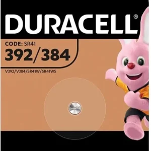 Favoriet Batteria a bottone all‘ossido di argento 1,5V Duracell 392 /384 SR41 r r r Batterie Duracell Specialistiche 392 /384 all’ossido di argento sono prodotte per fornire energia affidabile e duratura ai tuoi dispositivi specialistici. r Garantiscono fino a 3 anni di durata se correttamente conservate nella confezione così potrai essere sicuro di avere le tue batterie a bottone all’ossido di argento pronte all‘uso quando ne avrai bisogno. r Sono adatte adessere usate in orologi, calcolatrici, dispositivi medici (pompe di insulina, termometri digitali). r r
", "sku" "09803671", "brand" { "@type" "Thing", "name" "DURACELL" }, "offers" { "@type" "Offer", "priceCurrency" "EUR", "price" "2.80", "itemCondition" "http //schema.org/NewCondition", "availability" "http //schema.org/InStock", "url" "https //www.toolshopitalia.it/shop/pile-batterie/batteria-a-bottone-1-5v-ossido-di-argento-duracell-392-384-sr41", "seller" { "@type" "Organization", "name" "ToolShop Italia - Ferramenta Online" } }
}