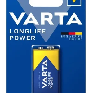 Premium Batteria 9V alkaline VARTA LONGLIFE POWER 4922 Transistor 6LP3146 r r r Confezione da 1 pila alcaline 9V Transistor 6LP3146 r Ideale per dispositivi con elevati requisiti di energia come giocattoli telecomandati, radio, lettore CD, megafono, torcia elettrica, apparecchiature mediche r Adatto per luci da campeggio, luci ausiliarie o di emergenza altri utilizzi strumenti elettronici, robot, telecamere, altoparlanti, lampade, mouse, tastire, allarmi domestici, deumidificatori, baby monitor, spazzolini da denti, rasoi, spazzole, registratori radio, sistemi di allarme e altre applicazioni di uso quotidiano r Le pile alcaline della Gamma Longlife Power offrono sempre il giusto rilascio di energia con prestazioni di lunga durata, per uso domestico (es per i giocattoli dei bambini), in ufficio, per uso professionale r 10 anni di durata, tenuta stagna, qualità certificata secondo gli standard internazionali DIN EN ISO 9001 2008 e DIN EN ISO 1 4001 2005 r Tipo di pila 9V r Altezza 48.5 mm r Peso 46.0 g r Sistema Elettrochimico Primario Alcalino Manganese (ZN /MNO2) r Voltaggio 9V r r r
il design della confezione può variare senza preavviso r
", "sku" "09689244", "brand" { "@type" "Thing", "name" "VARTA" }, "offers" { "@type" "Offer", "priceCurrency" "EUR", "price" "2.35", "itemCondition" "http //schema.org/NewCondition", "availability" "http //schema.org/InStock", "url" "https //www.toolshopitalia.it/shop/pile-batterie/batteria-9v-alkaline-varta-longlife-power-4922-transistor-6lp3146", "seller" { "@type" "Organization", "name" "ToolShop Italia - Ferramenta Online" } }
}