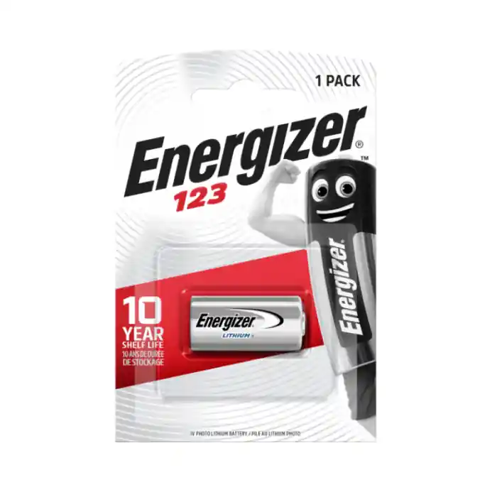 Nieuw ENERGIZER 123 batteria fotografica al litio 3V