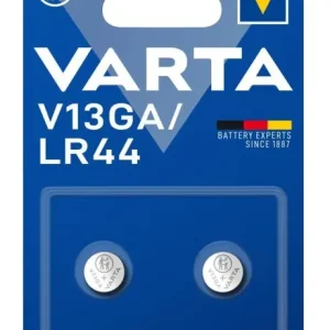 Batterie pile alcaline Varta V13GA-LR44 1,5V (2 PEZZI) r r
Il design della confezione blister potrebbe variare da parte del produttore r r r Kit 2 pezzi r Batteria alcalina a bottone per apparecchi tradizionali come calcolatrici, fotocamere, chiavi della macchina con luce ecc r Capacità (mAh, Ah) 125 mAh r Contenuto 2 pz r Dimensione Ø 11 r r
", "sku" "09774568", "brand" { "@type" "Thing", "name" "VARTA" }, "offers" { "@type" "Offer", "priceCurrency" "EUR", "price" "1.44", "itemCondition" "http //schema.org/NewCondition", "availability" "http //schema.org/InStock", "url" "https //www.toolshopitalia.it/shop/pile-batterie/batterie-pile-alcaline-varta-v13ga-lr44-1-5v-2-pezzi", "seller" { "@type" "Organization", "name" "ToolShop Italia - Ferramenta Online" } }
} Direct Verzonden