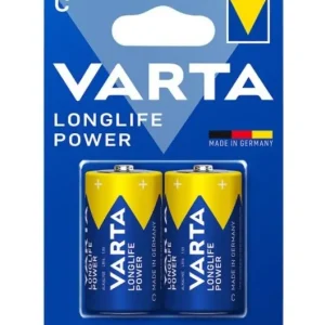 Batterie alcaline VARTA Longlife LR14 MN1400 4914 Power C mezza torcia 1,5V (2 pezzi) r r r Confezione blister 2 pezzi. r Longlife power High Energy, le batterie con la giusta potenza per dispositivi ad elevato consumo di energia. r r r
PILE CONSIGLIATE PER r r r dispositivi musicali r giocattoli a batteria r torce a led r dispositivi di illuminazione a batteria r r r
DATI TECNICI r r r Tipo 4914 r Riferimento IEC LR14 r Tipo di pila C r Diametro 26.2 mm r Altezza 50.0 mm r Peso 65.8 g r Sistema Elettrochimico Primario Alcalino Manganese (ZN /MNO2) r Voltaggio 1.5 V r r
", "sku" "09689237", "brand" { "@type" "Thing", "name" "VARTA" }, "offers" { "@type" "Offer", "priceCurrency" "EUR", "price" "2.85", "itemCondition" "http //schema.org/NewCondition", "availability" "http //schema.org/InStock", "url" "https //www.toolshopitalia.it/shop/pile-batterie/batterie-alcaline-varta-longlife-lr14-mn1400-4914-power-c-mezza-torcia-1-5v-2-pezzi", "seller" { "@type" "Organization", "name" "ToolShop Italia - Ferramenta Online" } }
} Snelle Levering