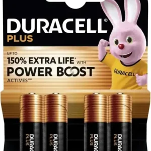 Shop Nu Batterie Alcaline Duracell Plus POWER BOOST AA Stilo 1,5V MN1500 - 4 pezzi