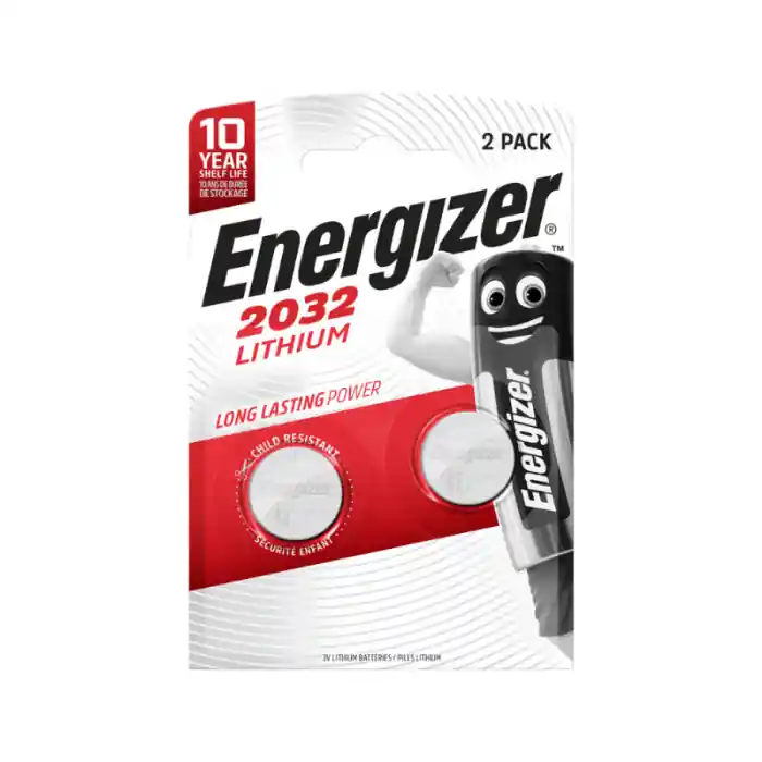 Fabrieksprijs ENERGIZER CR2032 Batterie a bottone al litio 3V - blister 2 pezzi