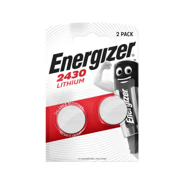 Gereduceerde Prijs ENERGIZER CR2430 batterie a moneta al litio 3V - blister 2 pezzi