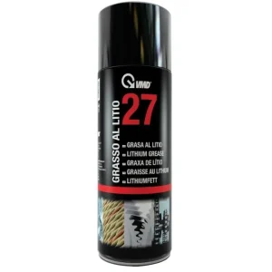 Grasso spray al litio VMD 27 ml400 r r r Ideale in molteplici applicazioni industriali. r Il prodotto non contiene silicone e si caratterizza per le ottime proprietà adesive, una viscosità stabile ed una ottima penetrazione. r Resistente al PH dell‘acqua da 2,5 a 11. r r r
Settori di applicazione Automobile,Ferramenta e industria,Idraulica e aria condizionata r r
Caratteristiche r r r Aspetto paglierino /pastoso r Odore caratteristico r Punto di goccia espresso in °C 450°C ASTM D-566 r Flash point inferiore a 0°C r Densità relativa 0,72 gr /ml circa r Solubilità in acqua insolubile r Solubilità lipida solubile r ml400 r r
", "sku" "09524194", "brand" { "@type" "Thing", "name" "VMD" }, "aggregateRating" { "@type" "AggregateRating", "ratingValue" "5.00", "reviewCount" "2" }, "offers" { "@type" "Offer", "priceCurrency" "EUR", "price" "4.15", "itemCondition" "http //schema.org/NewCondition", "availability" "http //schema.org/InStock", "url" "https //www.toolshopitalia.it/shop/lubrificanti-e-detergenti/grasso-spray-al-litio-vmd-27-ml400", "seller" { "@type" "Organization", "name" "ToolShop Italia - Ferramenta Online" } }
} Gecertificeerd