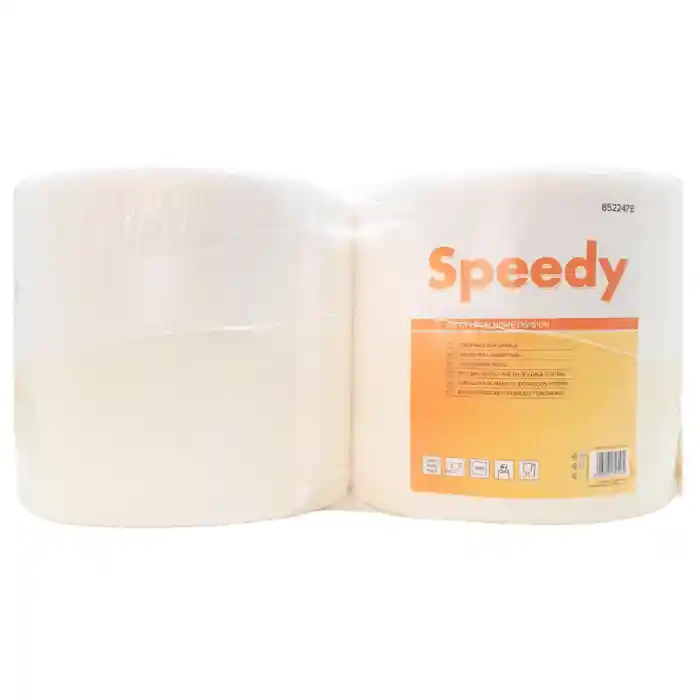 Rotoli Carta Asciugatutto SPEEDY 800 Strappi – Confezione da 2 Bobine Codice 852247B r r
Minimo acquistabile 2 pezzi (una confezione) r r
I rotoli asciugatutto SPEEDY 852247B rappresentano una soluzione professionale ed efficace per l’asciugatura e la pulizia in ambienti domestici, artigianali e industriali. Ogni bobina contiene 800 strappi di carta ad alta capacità assorbente, ideale per rimuovere liquidi, oli, sporco e residui in modo pratico e veloce. r r
Questa confezione da 2 rotoli jumbo è pensata per garantire autonomia prolungata e ridurre la frequenza di sostituzione nei contesti ad alto utilizzo, come officine, cucine professionali, laboratori e aree di produzione. r r
Caratteristiche principali r r r Confezione da 2 rotoli Ogni bobina offre 800 strappi, per un totale di 1.600 strappi per confezione. r Alta capacità assorbente Carta resistente e performante, perfetta per asciugare superfici, assorbire liquidi e pulire rapidamente. r Formato industriale Ideale per portabobine a pavimento o a parete, compatibile con dispenser universali per carta a strappo. r Uso versatile Adatta per ambienti professionali (industrie, laboratori, officine), ma anche per grandi cucine, mense o magazzini. r Carta pura cellulosa Ecologica e resistente r r r
Specifiche tecniche r r r Marca SPEEDY LUCART r Codice prodotto 852247B r Contenuto 2 bobine per confezione - dimensioni Ø 25 cm x 171 m r Strappi per bobina 800 r Colore Bianco r Tipo carta Assorbente, 2 veli r Utilizzo Manuale o con dispenser r r r
Applicazioni ideali r r r Pulizia di superfici, attrezzature e mani r Ambienti industriali, officine meccaniche, carrozzerie r Cucine professionali, ristorazione, mense r Uso generico in magazzini, negozi o ambienti domestici di grandi dimensioni r r
", "sku" "09782952", "brand" { "@type" "Thing", "name" "LUCART" }, "offers" { "@type" "Offer", "priceCurrency" "EUR", "price" "13.90", "itemCondition" "http //schema.org/NewCondition", "availability" "http //schema.org/InStock", "url" "https //www.toolshopitalia.it/shop/detergenti-igienizzanti/rotoli-carta-asciugatutto-speedy-800-strappi-2-bobine-codice-852247b", "seller" { "@type" "Organization", "name" "ToolShop Italia - Ferramenta Online" } }
} Merkproduct