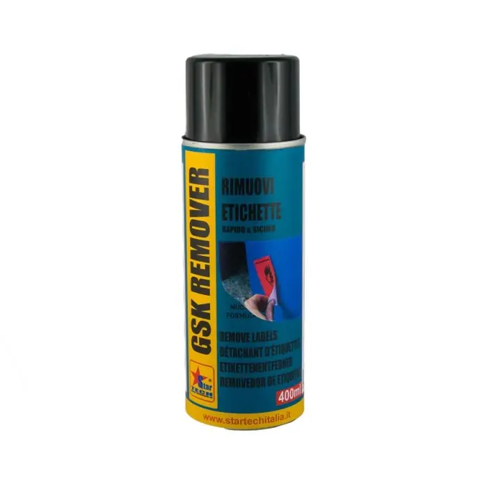 Weekendaanbieding Rimuovi etichette spray GSK-REMOVER 400ml r r r Remover specifico per la rimozione da ogni superfice di vecchie etichette, residui di colla, mastice, nastri adesivi, decalcomanie, manifesti, carta da parati, guarnizioni, decori adesivi, nastro isolante. r Sicuro per le superfici agisce rapidamente, senza colare ne imbrattare, non emette cattivi odori , non contiene acidi, solventi aggressivi, sostanze tossico /nocive. r Erogare da breve distanza sulle parti da pulire, lasciare agire il gel formatosi per qualche secondo sollevare e staccare i resti da rimuovere, pulire con un panno, o una spatola per eliminare ogni traccia residua. r r
", "sku" "09667303", "brand" { "@type" "Thing", "name" "STARTECH" }, "offers" { "@type" "Offer", "priceCurrency" "EUR", "price" "4.50", "itemCondition" "http //schema.org/NewCondition", "availability" "http //schema.org/InStock", "url" "https //www.toolshopitalia.it/shop/lubrificanti-e-detergenti/rimuovi-etichette-spray-gsk-remover-400ml", "seller" { "@type" "Organization", "name" "ToolShop Italia - Ferramenta Online" } }
}