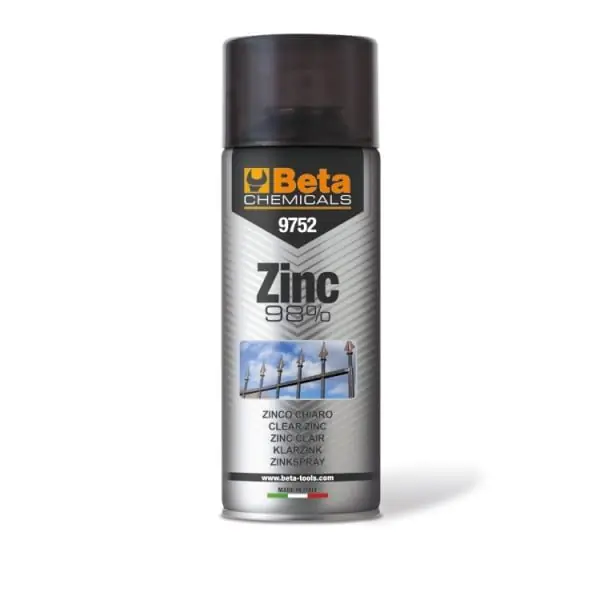 Zinco spray 98% ad elevato potere coprente BETA 9752 - 400ml Bestel Nu