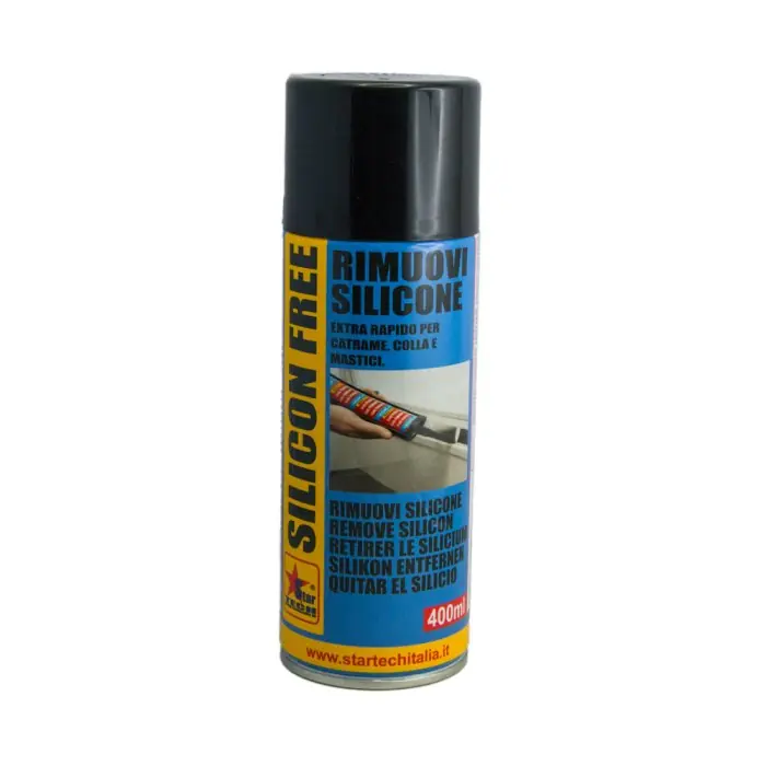 Exclusieve Aanbieding Rimuovi silicone, colle, mastice, adesivi in genere, spray SILICON FREE 400ml r r r Prodotto specialistico per la pulizia e la rimozione di residui di mastici, adesivi, collanti etc. r Eccezionalmente attivo consente la rimozione di un gran numero di mastici e adesivi industriali , risulta efficace anche nella rimozione di “Silicone “ parzialmente polimerizzato. r Specifico quando viene richiesto un buon potere rigonfiante- dissolvente senza aggredire i materiali su cui viene applicato, anche se e consigliabile effettuare una prova di tenuta preliminare. r Utilizzato sia in ambito industriale, che professionale per la rimozione di residui di colla nel settore calzature da stampi taglierine, etc, nel settore montaggio per la rimozione di trace e residui di silicone da serramenti, infissi, idrosanitari, ceramiche, nel settore vetrario per la rimozione del mastice di butilatura nella lavorazione del vetrocamera, ma macchine e tavoli da taglio. r Nel settore termoidraulico per rimuovere e pulire da residui di mastice per pannelli e coppelle isolanti, ed in ogni applicazione ove sia richiesto un prodotto rigonfiante disgregante fortemente attivo che non aggredisce le superfici su cui viene impiegato. r SILICON FREE lascia le superfici pulite e gradevolmente profumate. Il prodotto è facilmente lavabile con acqua. r r
", "sku" "09667358", "brand" { "@type" "Thing", "name" "STARTECH" }, "offers" { "@type" "Offer", "priceCurrency" "EUR", "price" "4.90", "itemCondition" "http //schema.org/NewCondition", "availability" "http //schema.org/InStock", "url" "https //www.toolshopitalia.it/shop/lubrificanti-e-detergenti/rimuovi-silicone-collanti-adesivi-mastici-spray-silicon-free-400ml", "seller" { "@type" "Organization", "name" "ToolShop Italia - Ferramenta Online" } }
}