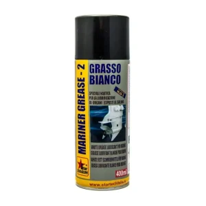 Grasso bianco lubrificante nautico spray MARINER GREASE 400ml Koopje