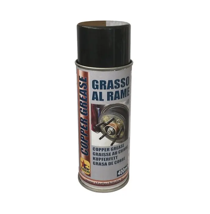 Beperkt Aanbod Grasso lubrificante spray al rame di alta qualità COPPER GREASE 400ml r r r Grasso lubrificante al Rame di alta qualità per la lubrificazione industriale in presenza di alti carichi e alte temperature. r Usato su cuscinetti lenti, piani di scorrimento, supporti, viti senza fine, alberi di trasmissione, steli di valvole, funi e catene di argani di sollevamento su carroponte r Su vericelli, elevatori a corde, per la lubrificazione di stampi nell’industria della plastica, gomma, metalmeccanica etc. nell’industria della ceramica , mineraria, siderurgica r Nell’industria del vetro, risolve con eccellenti risultati ogni problema di lubrificazione allungando gli intervalli di ri-lubrificazione e riducendo i tempi di manutenzione. r r
", "sku" "09795501", "brand" { "@type" "Thing", "name" "STARTECH" }, "offers" { "@type" "Offer", "priceCurrency" "EUR", "price" "5.05", "itemCondition" "http //schema.org/NewCondition", "availability" "http //schema.org/InStock", "url" "https //www.toolshopitalia.it/shop/lubrificanti-e-detergenti/grasso-lubrificante-spray-al-rame-di-alta-qualita-copper-grease-400ml", "seller" { "@type" "Organization", "name" "ToolShop Italia - Ferramenta Online" } }
}
