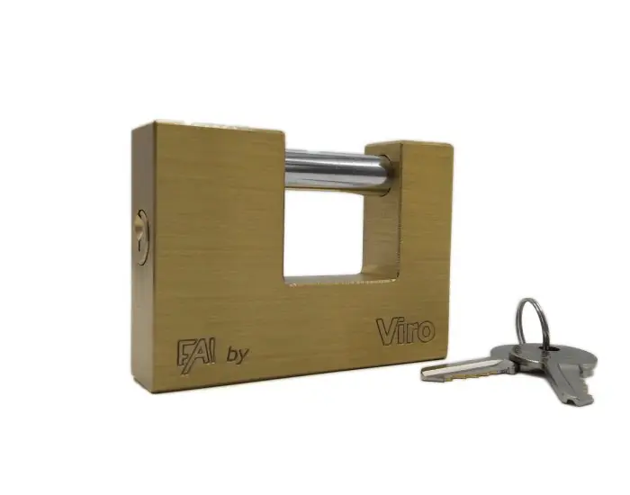 Lucchetto in ottone massiccio per serrande VIRO FAI 505 r r r Misure del corpo mm L50 x H38 x P15 r Ampiezza tra gli occhioli mm L16 x H13 r ø asta mm 7 r r r
Caratteristiche r r r Corpo in ottone massiccio trafilato con spigoli smussati antiabrasione. r Asta di chiusura rotante antitaglio, in acciaio cementato, temprato, ramato, nichelato e cromato. r A lucchetto chiuso l‘asta è completamente alloggiata nel corpo. r Chiavi in ottone nichelato, a profilo Viro, 2 in dotazione. r r r
Meccanismo r r r chiusura a scatto; r chiave estraibile solo a lucchetto chiuso; r pistoncini in ottone; r contropistoncini in ottone; r scrocco in ottone; r molle pistoncini in bronzo fosforoso; r molle scrocco in acciaio inox; r molla asta in acciaio inox. r r
", "sku" "00251334", "brand" { "@type" "Thing", "name" "VIRO" }, "offers" { "@type" "Offer", "priceCurrency" "EUR", "price" "17.85", "itemCondition" "http //schema.org/NewCondition", "availability" "http //schema.org/InStock", "url" "https //www.toolshopitalia.it/shop/lucchetti/lucchetto-in-ottone-massiccio-per-serrande-viro-505-fai", "seller" { "@type" "Organization", "name" "ToolShop Italia - Ferramenta Online" } }
} Gereduceerde Prijs