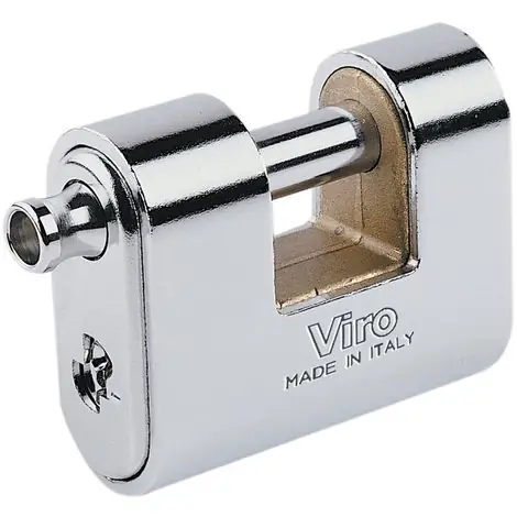 Beste Prijs Lucchetto Panzer Corazzato VIRO 4115 (mm 62) r r r I lucchetti corazzati "Panzer" Viro, grazie agli ottimi materiali utilizzati, all‘esclusiva forma che li rende praticamente inafferabili con strumenti da scasso ed al meccanismo di massima sicurezza, rappresentano la soluzione ideale per la chiusura di serrande, portoni e cancelli. r r r
Caratteristiche r r r Corpo in ottone forgiato monoblocco. r Corazza primaria in acciaio di 2,5 mm. (art. 4115 e 4125) cementata, temprata, ramata, nichelata e cromata. r Corazze laterali in acciaio 1 mm. (art. 4115 e 4125); cementate, temprate, ramate, nichelate e cromate. r Impugnatura con sezione progettata a rottura programmata per impedire lo strappo dell‘asta (artt. 4115, 4116 e 4117). r r r r
Chiavi in ottone nichelato a profilo Viro Top Security 3 in dotazione. r r
Meccanismo r r r chiusura di tipo positivo; r chiave estraibile solo a lucchetto chiuso (artt. 4115, 4116 e 4117); r pistoncini in ottone; r contropistoncini in ottone "a fungo", contro l‘azione del grimaldello; r scrocchi in acciaio inox AISI 316; r r r
Dimensioni r r r misure del corpo mm L62 X H51 X spessore 23 mm r Ampiezza tra gli occhioli mm L20 x H10 r ø ASTA mm 10 r r
", "sku" "00352079", "brand" { "@type" "Thing", "name" "VIRO" }, "offers" { "@type" "Offer", "priceCurrency" "EUR", "price" "47.10", "itemCondition" "http //schema.org/NewCondition", "availability" "http //schema.org/InStock", "url" "https //www.toolshopitalia.it/shop/lucchetti/lucchetto-corazzato-per-serrande-viro-panzer-4115", "seller" { "@type" "Organization", "name" "ToolShop Italia - Ferramenta Online" } }
}