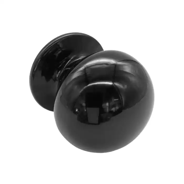 Pomolo in alluminio verniciato lucido Saguatti 869/70 - - nero Beperkt Aanbod