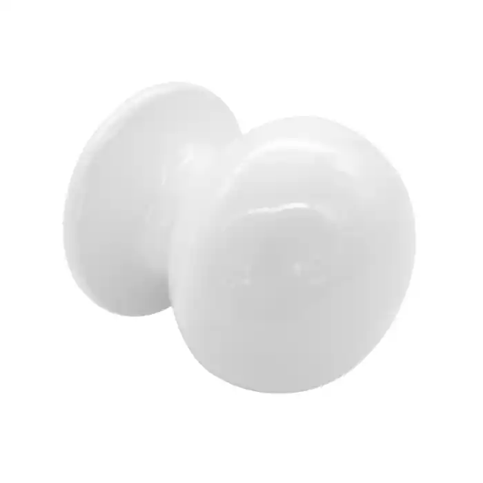 Rechtstreeks Van De Fabrikant Pomolo in alluminio verniciato bianco lucido Saguatti 869/50