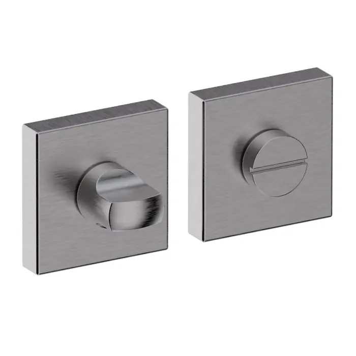 Hoge Kwaliteit Nottolino WC Reguitti 503NOQ56 rosetta quadra acciaio inox satinato