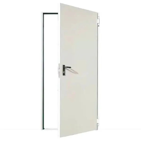 Porta multiuso Rever Ninz in lamiera verniciata bianco Ral9002 - L x H (mm) 700x2050 Actieprijs