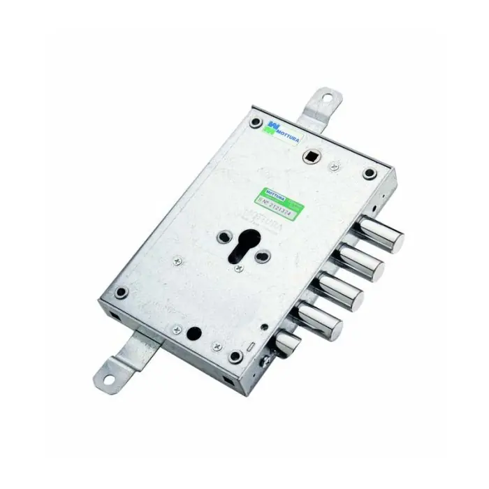 Serratura Mottura 85.371 triplice chiusura - predisposta foro cilindro a profilo Europeo r r
SERRATURA A CILINDRO EUROPEO PER PORTA BLINDATA AD APPLICARE SPESSORE 30 MM r r r Dimensione scatola (mm) 206x136x30,5 r Chiavistelli ø mm 18 r Numero chiavistelli 4 /3 r Interasse chiavistelli (mm) 28 r Entrata maniglia (mm) 63 r Corsa chiavistelli (mm) 29 r Corsa aste (mm) 20 r Entrata chiave (mm) 63 r Numero mandate 2 r Fissaggio cilindro Con vite di testa r Ferrogliera, viti e minuteria di montaggio comprese r Finitura Zincata r ASTE E DEVIATORE NON COMPRESI r r
", "sku" "00507547", "brand" { "@type" "Thing", "name" "MOTTURA" }, "offers" { "@type" "Offer", "priceCurrency" "EUR", "price" "86.65", "itemCondition" "http //schema.org/NewCondition", "availability" "http //schema.org/InStock", "url" "https //www.toolshopitalia.it/shop/serratura-mottura-85-371-chiusura-triplice-int-28-mm-foro-cilindro-profilo-europeo-mano-dx", "seller" { "@type" "Organization", "name" "ToolShop Italia - Ferramenta Online" } }
} Must-Have
