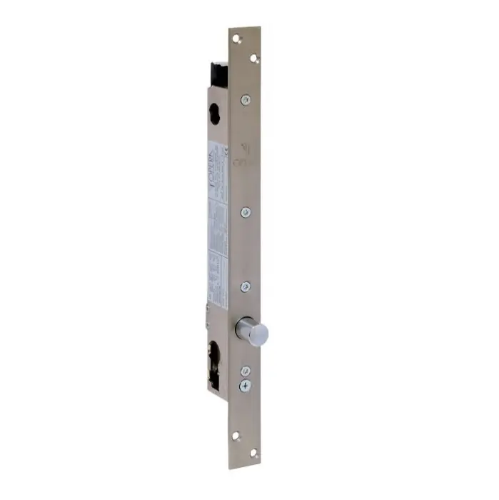 Elettropistoni di sicurezza OPERA 25800 10-30V DC r r r ELETTROPISTONE DI SICUREZZA PER PORTA SINGOLA r Apertura meccanica con cilindro europeo r (non utilizzabile il cilindro con pomolo interno) r Catenaccio chiuso in assenza di corrente r Senza quadro maniglia r Frontale in acciaio inox mm 320 x 25 x 3 r Contropiastra in acciaio inox mm 150 x 25 x 3 con magnete di allineamento r Catenaccio rotante in acciaio temprato antitaglio con blocco meccanico in posizione di chiusura r Dimensioni catenaccio estensione mm 20 - diametro mm 16 r Alimentazione da 10 a 30 Vdc r Corrente Assorbita 2,5 /3 A di spunto - 130 /230 mA di mantenimento a controllo elettronico permanente r Elettronica di comando a microprocessore interna r Collegamento tramite connettore ad innesto rapido r Predisposizione collegamento in interblocco fra 2 o più porte r Comando N.A. di Apertura r Contatto C. /N.A. /N.C. di posizione catenaccio r Controllo opto-elettronico della posizione di catenaccio r Sensore magnetico interno per la posizione di anta r Pulsanti per il monitoraggio e la regolazione dei tempi di richiusura da 0-5 sec. all’accostamento dell’anta e da 0-60 sec. se l’anta non viene aperta r Le temporizzazioni sono disinseribili per l’utilizzo dell’elettropistone con elettroniche di gestione esterne r Funzionamento verticale r r
", "sku" "00458498", "brand" { "@type" "Thing", "name" "OPERA Access" }, "offers" { "@type" "Offer", "priceCurrency" "EUR", "price" "425.00", "itemCondition" "http //schema.org/NewCondition", "availability" "http //schema.org/OutOfStock", "url" "https //www.toolshopitalia.it/shop/elettropistone-di-sicurezza-opera-25800-10-30v-dc-e-mm-35", "seller" { "@type" "Organization", "name" "ToolShop Italia - Ferramenta Online" } }
} Betaalbaar