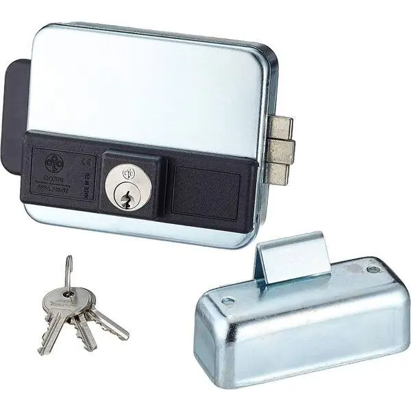 Must-Have Serratura elettrica cancello CORNI FEB 5011 /1Z 12V cilindro fisso 50 mm r r r Serratura elettrica reversibile da applicare per porte e cancelletti in ferro. r Entrata regolabile da 50 a 70 mm r Incontro regolabile in altezza r Interassi dei fori di fissaggio unificati r Scrocco autobloccante r Cassa in acciaio r Alimentazione 8 – 12 VAC r Cilindro nichelato r Finitura Zincata r Cilindro fisso 50 mm r r r
CONTENUTO DELLA CONFEZIONE r r r 3 Chiavi r 1 Bocchetta r Viti di fissaggio r r r
DA ORDINARE A PARTE r
Piastra copriserratura r
", "sku" "00474207", "brand" { "@type" "Thing", "name" "ASSA ABLOY" }, "aggregateRating" { "@type" "AggregateRating", "ratingValue" "5.00", "reviewCount" "1" }, "offers" { "@type" "Offer", "priceCurrency" "EUR", "price" "52.05", "itemCondition" "http //schema.org/NewCondition", "availability" "http //schema.org/InStock", "url" "https //www.toolshopitalia.it/shop/serrature-e-accessori/serratura-elettrica-cancello-corni-feb-5011-1z-12v-cilindro-fisso-50-mm", "seller" { "@type" "Organization", "name" "ToolShop Italia - Ferramenta Online" } }
}