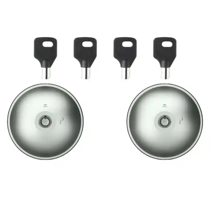 Lucchetto per furgoni Meroni UFO² 8092332415 (2 pz) chiavi KA Speciale Aanbieding
