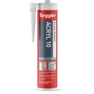 Uitverkoop Silicone sigillante Torggler acrilico verniciabile bianco ml310