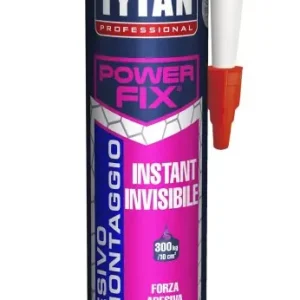 Adesivo di montaggio Tytan MULTI FIX Premium Trasparente 290 ml r r
Adesivo multiuso trasparente, ad effetto ventosa. Senza solventi, indurisce per contatto con l’aria, forma un incollaggio trasparente elastico e resistente. r r r Per incollaggi rapidi e tenaci di materiali porosi e lisci, in interni ed esterni. r Incolla plastica, vetro, metallo, legno, muratura, cornici, pannelli di polistirolo, polistirene. r Verniciabile e pitturabile anche con impregnanti pigmentati. r Ideale per finitura e montaggio di costruzioni in legno. Non contiene silicone. r Ottima resistenza ad agenti atmosferici, raggi UV, umidità e sbalzi di temperatura. r Non corrosivo, idoneo per metalli, pietra. Risolve tutte le necessità di posa e incollaggio in casa e fai-da-te. r r r
Specifiche r r r Temperatura di applicazione +5°C a +30°C r Pieno indurimento 2-3 mm / 24 ore r Formazione pelle 3-5 min. r Densità 1,05 + /- 0,05 g /cm³ r Tempo di lavoro 10-20 min (a seconda delle condizioniambientali e le caratteristiche dei materiali) r Resa 200-300 g /m² r Resistenza termica -30°C a +80°C r r r
Vantaggi r r r Elastico r Senza solventi r Resistente all’acqua r Trasparente r Adesione immediata r r r
Applicazione r r r Incollaggi invisibili di particolari e materiali edili r Arredi, vetrine, serramenti r Multiuso in casa r r
", "sku" "09625518", "brand" { "@type" "Thing", "name" "TYTAN Professional" }, "offers" { "@type" "Offer", "priceCurrency" "EUR", "price" "11.20", "itemCondition" "http //schema.org/NewCondition", "availability" "http //schema.org/InStock", "url" "https //www.toolshopitalia.it/shop/siliconi-sigillanti-e-isolanti/adesivo-multiuso-incollaggio-rapido-tytan-multi-fix-trasparente-290ml", "seller" { "@type" "Organization", "name" "ToolShop Italia - Ferramenta Online" } }
} Finale Uitverkoop