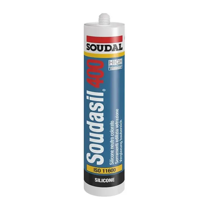 Fabrieksprijs Silicone Soudasil 400 sigillante neutro 310 ml - colore bianco RAL9010