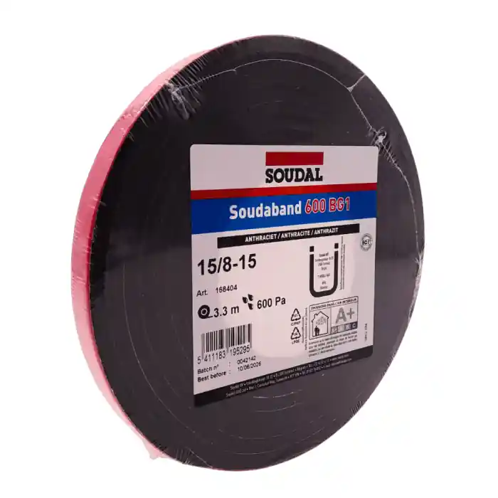 Nastro autoespandente SOUDABAND 600 BG1 MM15 per giunti da 8-15 mm (rotolo 3,3m) Gereduceerde Prijs