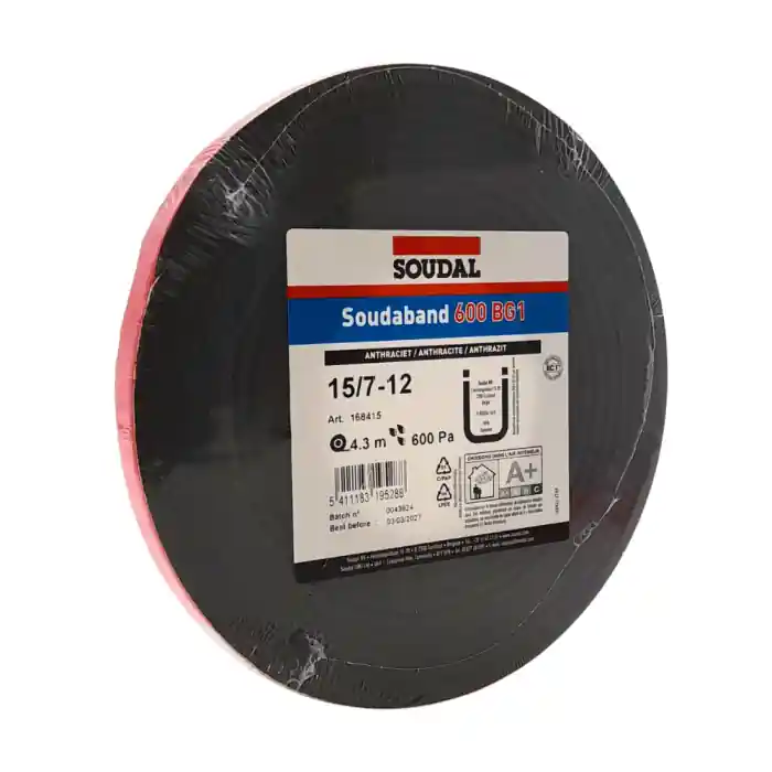 Meest Verkocht Nastro autoespandente SOUDABAND 600 BG1 MM15 per giunti da 7-12 mm (rotolo 4,3m)
